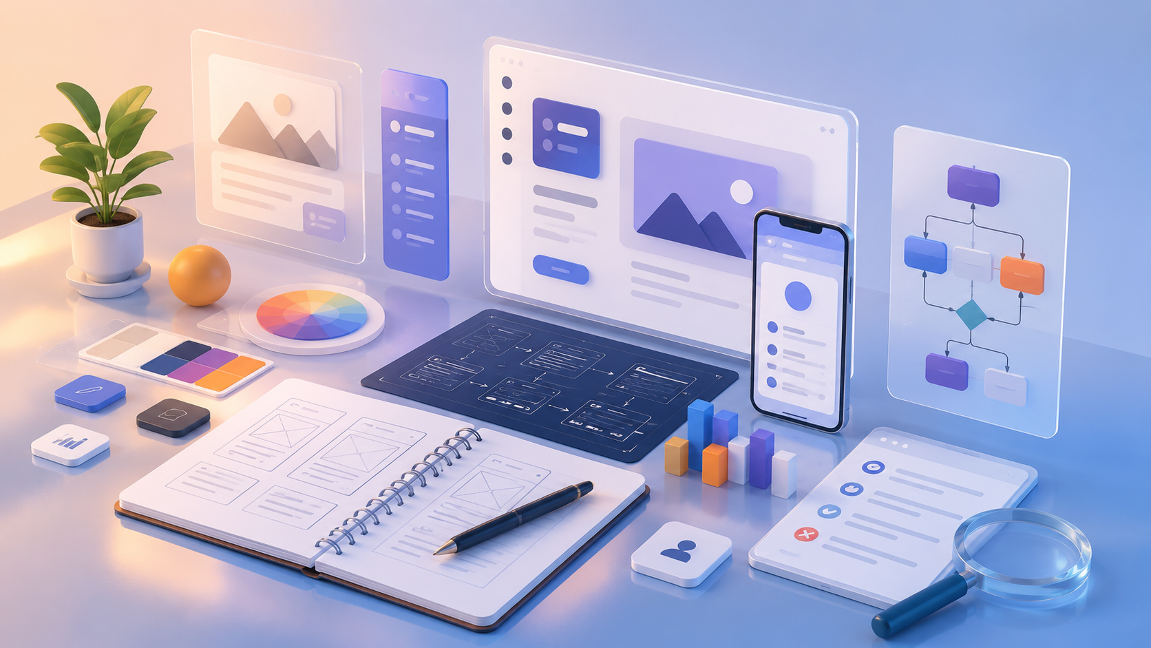 Artificial intelligence supporting UI and UX design