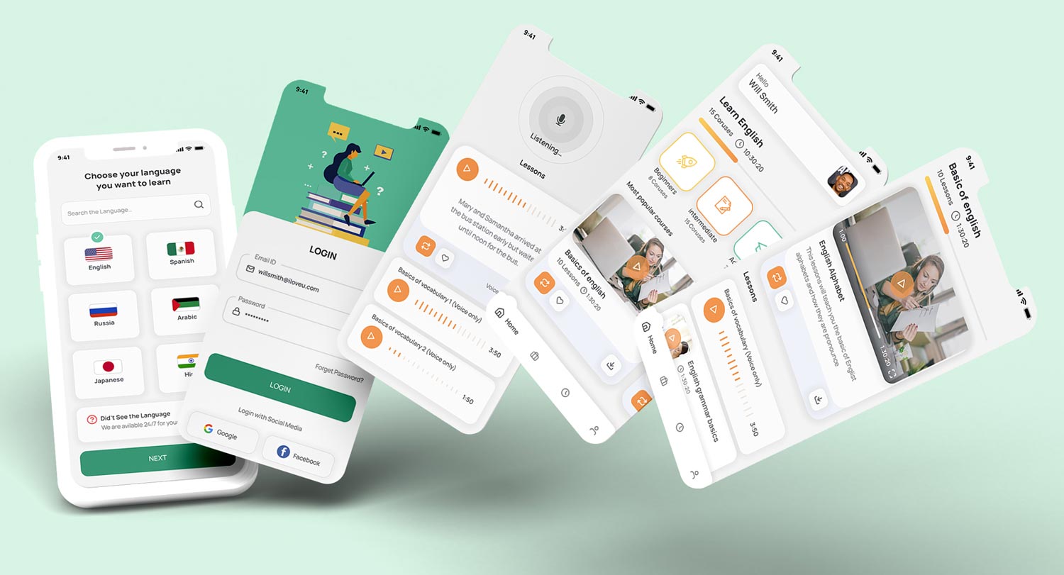 UI UX 6 design portfolio project