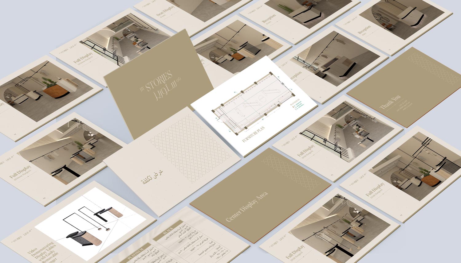 BY STORIES Profile design portfolio project