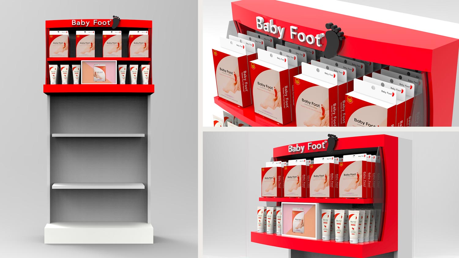 Baby Foot design portfolio project