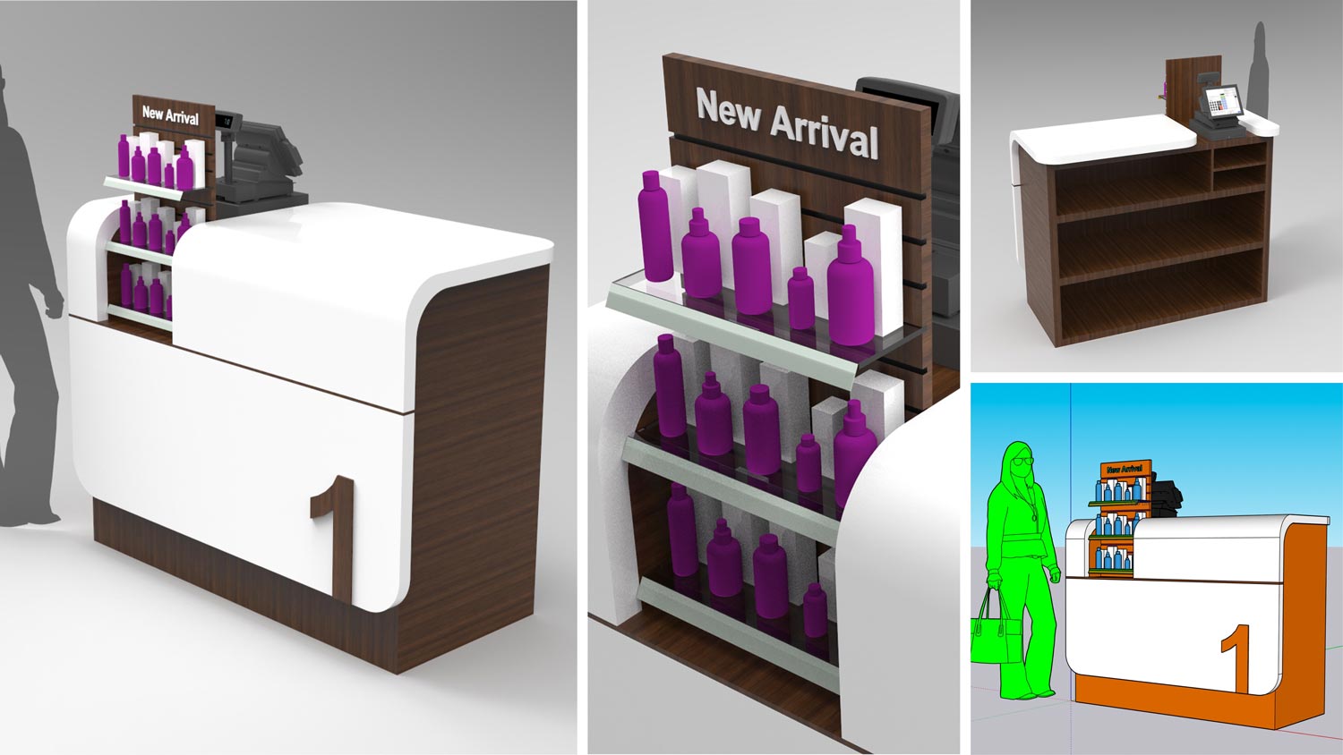 CASH COUNTER DESIGN design portfolio project